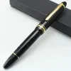 wholesale Célèbre stylo à bille roulante noir mat Gift Pen White Classique stylos d'écriture de bureau avec numéro de série