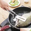 Andere Küchengeräte Haushalt Edelstahl Steak Clip Braten Gebratener Fisch Schaufel Pizza Grill Grillzange Klemme Kochen Lx4917 Dhhoj