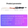 CAR DASH CAM WIRE DVR Hardwire Cable Wire Cable Car Charger Kit för kamerainspelare Exklusiv strömförsörjningsbox Line Kit