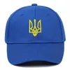 Ball Caps Hot Ukrainian Symbol Badge Baseball Caps Cotton Unisex Casual Dad Cap Outdoor Snapback Cap Trucker Caps Sun Hat For Women Men J230421