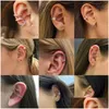 Öron manschett 1 st 10mm falskt icke -orbital tragus piercing justerbar spiral brosk conch cz öron manschett ingen droppleverans smycken öron dhgarden otqox