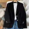 Abiti da donna 1 pezzo Blazer da ufficio quotidiano da donna Giacca da abito in tinta unita Primavera Autunno Cappotto regolare Coreano Blazer casual Top Donna Ragazza regalo