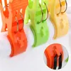 Clothing Storage & Wardrobe 8pcs Large Sized Bright Color Plastic Beach Towel Clips Quilt ClipsClothing