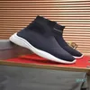 Mężczyźni buty na kostkę buty projektantów sportowych trenerzy skarpet Buty Buty Platform Treaker Sneaker Black White