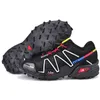 Speed Cross 3 CS Jogging Mens Running Shoes SpeedCross 3S Runner III Black Green Blue Red Trainers Men Sports Sneakers Chaussures Zapatos 40-46 B3