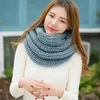 Scarves Fashion Women Ladies Knitting Scarf Winter Warm Necklace for Clothing Accessories Imitation Cashmere Female 231121