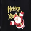 家族を一致させる衣装ヤギミクリスマススウェットシャツかわいい鹿のプリントクリスマスセーター母父娘息子服カップルジャージートップ231121