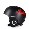 スキーヘルメットアダルトスキーヘルメットミニマリストスタイルアダルトスケートボードライディングブアー可能な温かいヘルメットスキーグラウンドスポーツプロテクターギフト231120