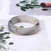 Bangle Porsperity Glass Imitation Jade Hoop Bracelet Green Fashion Jewelry Girl 40GB