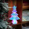 Kerstversiering LED Kleurrijke Boom Licht Romantische Decoratie Tafellamp Voor Desktop Slaapkamer Woonkamer Home Decor Kerstcadeaus 231120