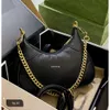 Borse a tracolla Borse per cosmetici Custodie Borse morbide per ascelle hobo firmate Borsa a tracolla singola diagonale da donna Borsa classica con motivo doppia lettera Setsailbag