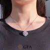 حلقات الكتلة GIA 0.25CT 18K الذهب الطبيعة الهوى الماس الوردي الوردي مشاركة الزفاف الإناث للنساء حلقة رائعة