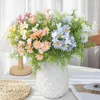 Fleurs décoratives 1 Bouquet Belle Sans Arrosage Belle Simulation De Tournesol Salon Décor De Bureau Pour