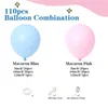 Party Decoration Macaron Pink Blue Latex Balloon Boy Girl Garland Arch Kit Baby Kid Birthday Barn's Day Decor Helium