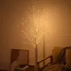 Weihnachtsdekorationen, LED-Birkenbaum, Weihnachtsdekoration, Schlafzimmer-Licht für Landschaft, leuchtende Dekoration, DIY-Jahresdekoration, Weihnachtsbaum-Party-Geschenk 231120