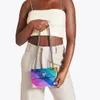 Beliebte Designer Damen Kurt Geiger Tasche Eagle Head Diamond London Mini Kensington Umhängetaschen Regenbogen Schulter Handtaschen Leder Damen Kette Kleine Flap Taschen