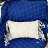 Pillow 2023 Macrame Handmade Cotton Thread Covers Sofa Cover Decorative Pillowcases Home Textile