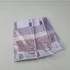 Party Supplies Movie Money Banknote 5 10 20 50 Dollar Euros Realistic Toy Bar Props Copy Currency Faux-billets 100Pcs/Pack