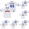 Moive Benchwarmers Baseball 32 Howie Goodman Jerseys 44 Gus Matthews 68 Clark Reedy 82 Ричи Гудман Pinstripe White All Slithed Pellover Cool Base Team Команда колледжа