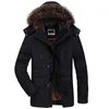 Men's Fur Faux Fur Winter Jacket Men Plus Size 5XL 6XL Cotton Padded Warm Parka Coat Casual Faux Fur Hooded Fleece Long Male Jacket Windbreaker Men 231120