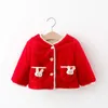 Jackor Girls Coat Faux Fur 2023 Autumn and Winter Plush Thicked Warm Children's Clothing Wholesale