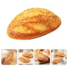 Party Decoration Toy Simulated Bread Child Light House Decorations Home Livelike Model Harts Pu Chic Po Prop Prop