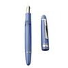 Fountain Pens Majohn P136 Fountain pen with metal copper piston 0.4EF 0.5 F Nibs light blue school supplies office student writing pens 230421