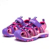 Sandalen Hochwertige Kinder Jungen und Mädchen Sandalen für Kinder Sommer Strandschuhe Baby Alias 1-8y PINK BLUE Größe 21-34 # 230421