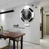 Wandklokken 60x50cm grote Noordse stijl woonkamer klokkeuken swing moderne led houten home horloge kunstdecoratie lqq99yh