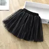 Jupes 1 6Y mignon Tutu pour fille été enfants Floral Plaid enfants rose faldas danse fête jupe doux Mini Tulle filles 230420