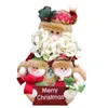 Party Decoration Santa Claus Christmas Doll Snowman Elk Standing Plush Decorations Xmas Tree Decor Toys Ornaments TtableCor