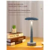 Lampes de table Table en alliage de haute qualité avec corps en aluminium design dôme champignon USB lampe de chevet de chambre rechargeable pour usage de bureau à domicile AA230421