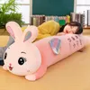 Dolls de pelúcia infantil de brinquedo festeira de animais de coelho travesseiro de dormir