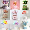 Party Supplies 10 Pcs 5Inch Balloon Cake Topper Metal Confetti Balls Cloud Shape For Birthday Baby Shower Wedding Decoration DIY