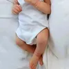 Lalki 18 -calowe Realistyczne odrodzone lalki dla dzieci Niebieskie oczy ręcznie robione miękki chłopiec pełne ciało winylowe lalki dla dzieci wysokiej jakości Bebe Reborn Doll prezent 231121