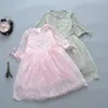 Girl Dresses Afairytale Children Girls Dress Korean Style Princess Lace Tutu For Birthday Party Child Clothes 2T-7T