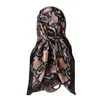 Шарфы, женский женский шарф, винтажная шаль с принтом змеиной кожи, палантин, хиджаб, бандана из искусственного шелка, квадратная повязка на голову 35 дюймов