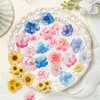 Gift Wrap 50 Pcs/pack Watercolor Flower PET Sticker Artistic Everything With Pattern Ledger Decoration Scrapbook 6 Options