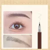 Eyebrow Enhancers BIYA 6Pcs Waterproof And Sweatproof Liquid Eyebrow Pencil 0.8G Ultra-Fine Eyebrow Pencil Lasting Eye Cosmetics 231120