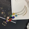 Chokers Chokers Designer Necklace Choker chain لديها ختم لاعبي الحرف الذهب بايان أزياء أزياء قلادة الزفاف مجوهرات 31+7 سم