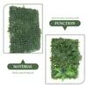 Decorative Flowers Simulated Green Wall Plants Artificial Leaves Hedge Panel Outdoor Decoration Peanut Fake Panels Plastic For Indoor