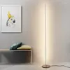 Lampadaires Nordic LED Lampe Gradation Salon Chevet Chambre Lumière Éclairage Stand Décor Intérieur Debout