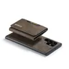 M2 Handyhüllen geeignet für Samsung S23 Ultra Magnetkartenhülle Schutz Ledertasche S22 Ultra 2-in-1 Split Case
