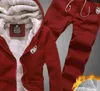 Männer Trainingsanzüge Europa und Amerika Winter Warm Zipper Mantel Mode Lässig Hoodie Set 231120