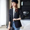 Abiti da donna Blazer eleganti formali Femininos per le donne Abbigliamento da lavoro da lavoro Autunno Inverno Colloquio di carriera professionale Capispalla Top