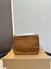 2022Designers handbag suede leather gold chain crossbody shoulder bags KATE MEDIUM REVERSIBLE CHAIN BAG