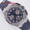 Ap Swiss Luxury Watch Collections Tourbillon Montre-bracelet Chronographe à remontage automatique Royal Oak et Royal Oak Offshore pour hommes et femmes 26420TI KVFN