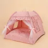 canili penne Set tenda per animali domestici per cani e gatti di piccola taglia casa in tela morbida imbottita portatile staccabile lettino per gatti mobili divano accessori per animali domestici 231120