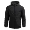 Männer Pelz Faux 2023 Herbst Winter Wasserdichte Jacke Männer Outdoor Sport Klettern Camping Trekking Angeln Mit Kapuze Mantel Windjacke für 231120