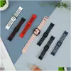 Titta på band Band för Galaxy Watch Classic 46mm Sport Sile Armband Drop Delivery Watches Watch Accessories Dhgarden OTW2C